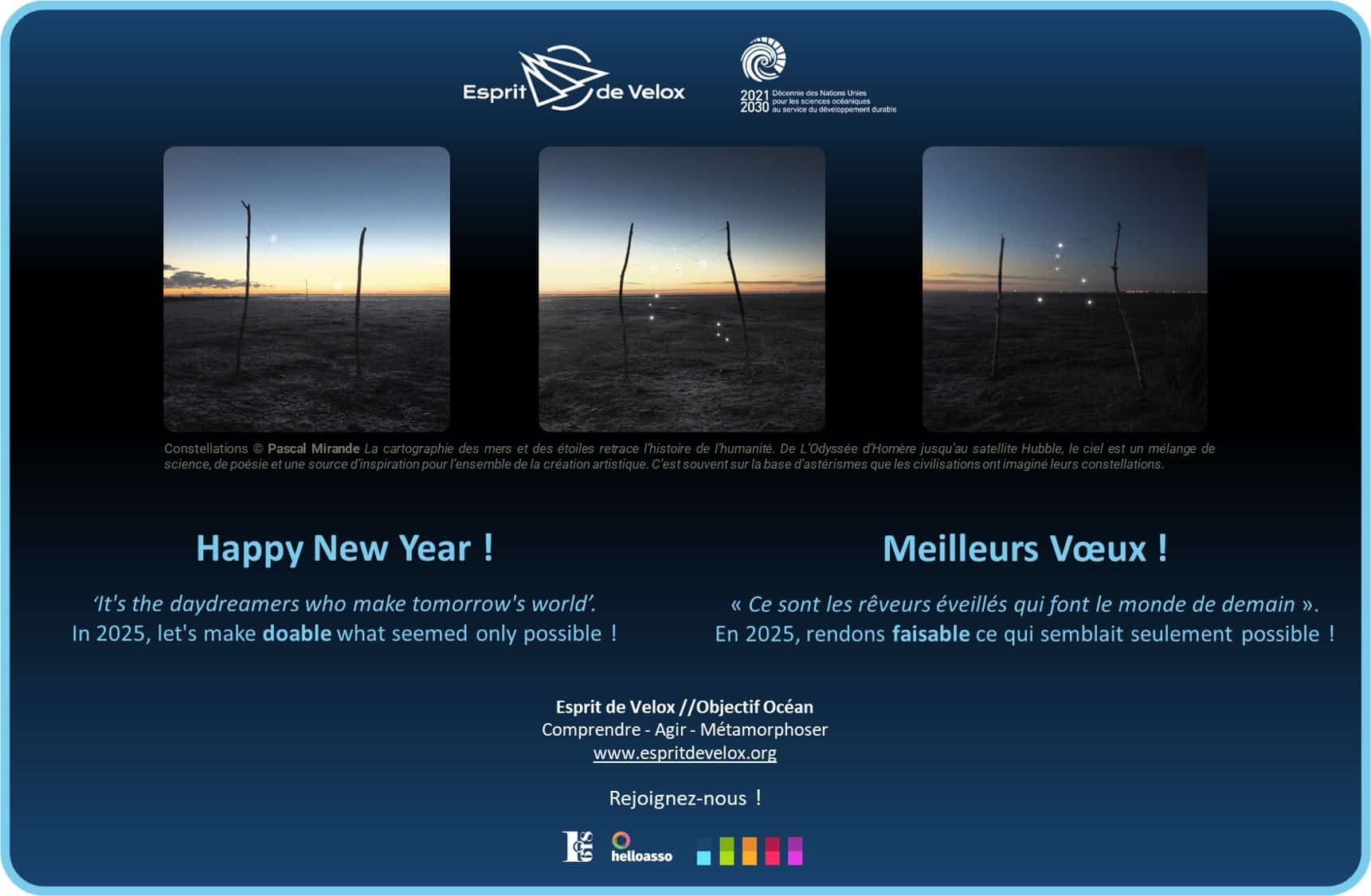 Esprit de Velox vous souhaite ses meilleurs vœux 2025 !