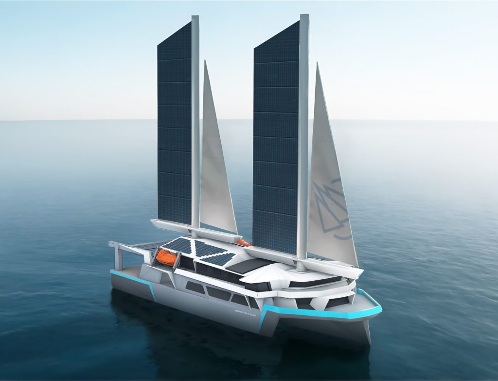 Voilier de recherche Esprit de Velox by Groupe Zebra/VPLP