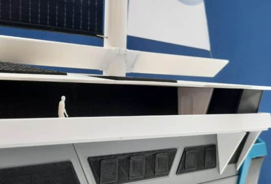 Esprit de Velox Grand voilier de recherche Maquette 1/100°